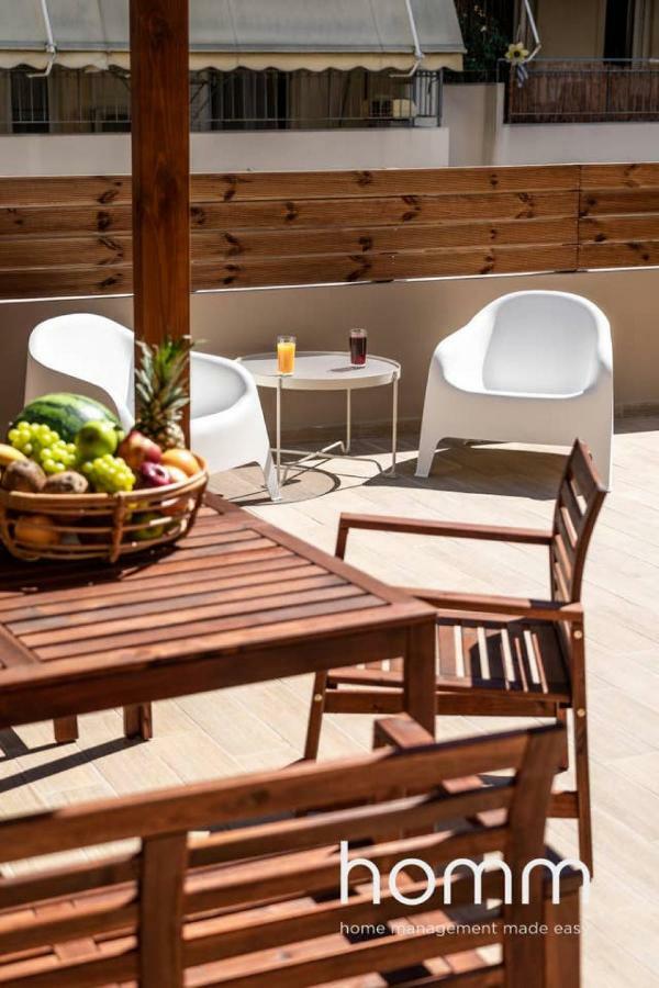أثينا Nemeseos Ground Floor Homm Apartment With Roof Garden And Wading Pool المظهر الخارجي الصورة